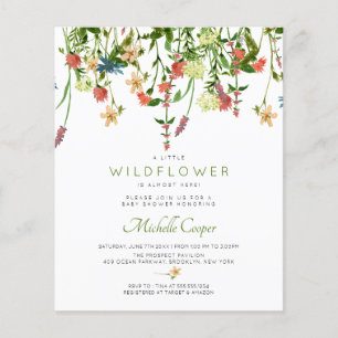 Budget Wildbloem Baby shower