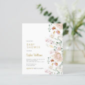 Budget Wildbloemen Baby shower (Staand voorkant)