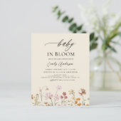 Budget Wilde Baby in het Baby shower Bloom (Staand voorkant)
