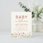 Budget Wilde Baby in het Baby shower Bloom (Staand voorkant)