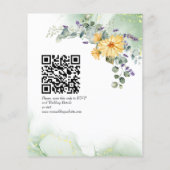 Budget wilde bloemen greenery floral bruiloft nodi (Achterkant)