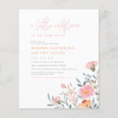 Budget Wildflower is onderweg naar Boho Baby showe (Voorkant)