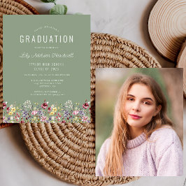 Budget Wildflowers Foto Sage Green Afstudeerder Pa