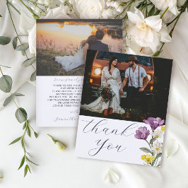 Budget Wildflowers Wedding Dank u