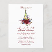 Budget Wine Tasting Wedding of Vrijgezellenfeest I (Voorkant)