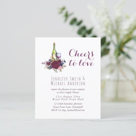 Budget Wine Tasting Wedding of Vrijgezellenfeest I (Staand voorkant)