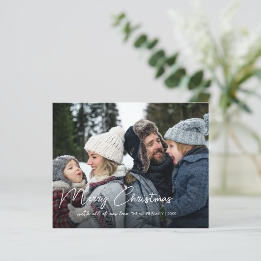 Budget Winter Botanische Kerst Foto (Staand voorkant)