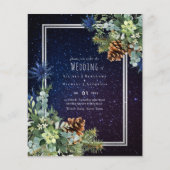 BUDGET Winter Eucalyptus Dennenappels Trouw Flyer (Voorkant)