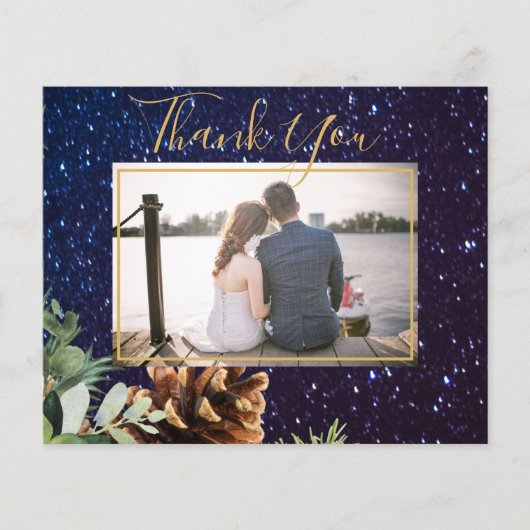 BUDGET Winter Eucalyptus Pine Cones Weddenschap Flyer (Voorkant)