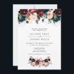 Budget Winter Floral Wedding Invitation Flyer Kaart<br><div class="desc">Dit tijdloze romantische ontwerp biedt een grillige waterverf met zachte kleuren en botanische accenten. Alle aspecten van dit ontwerp kunnen worden uitgegeven (doopvont,  tekstgrootte,  of bloemaccenten bewogen/verwijderd) om uw behoeften te passen. Neem contact met me op als je hulp nodig hebt bij dit ontwerp.</div>