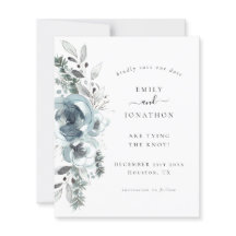 Budget Winter Florals Weduwsdatum