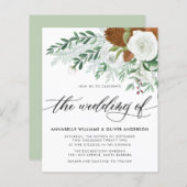 Budget Winter Greenery Wedding (Voorkant / Achterkant)