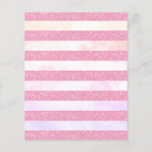 Budget Winter ONEderland Roze Meisje 1e Verjaardag (Achterkant)