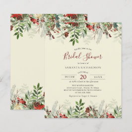 Budget Winter Wedding Floral Berry Vrijgezellenfee