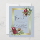 BUDGET Winter Weduwschap Bourgogne Rozen Eucalyptu (Voorkant)