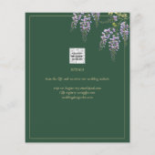 BUDGET WISTERIA Gold Green BEWAART DE DATUM (Achterkant)