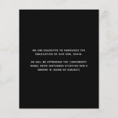 Budget Wit Goud Tekst 2025 Afstudeerder Aankondigi (Achterkant)