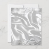 Budget Wit Grijs Zilveren Agaat Witte Zijde Trouwe (Achterkant)