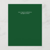 BUDGET Witte Rozen Boeket Bloemige Trouw Flyer (Achterkant)