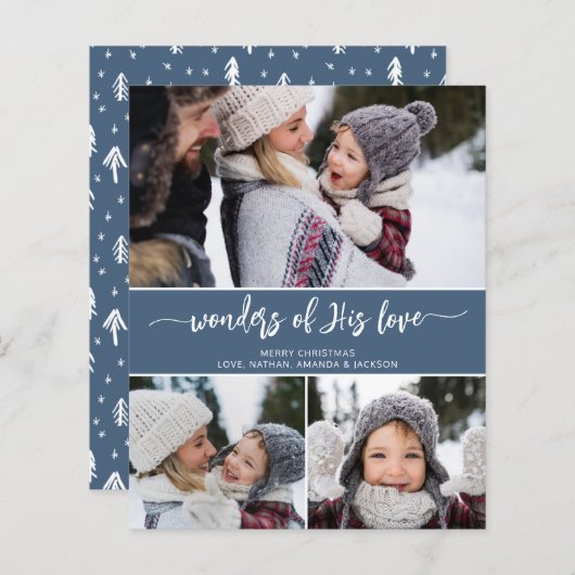 Budget Wonders of Zijne Liefde Christelijke Kerstm (Voorkant / Achterkant)