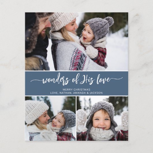 Budget Wonders of Zijne Liefde Christelijke Kerstm (Voorkant)