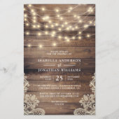 Budget Wood, Lichten en Lace Weddenschap Middelgro (Voorkant)