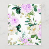 Budget Woodland Animals Baby shower Invitation (Achterkant)