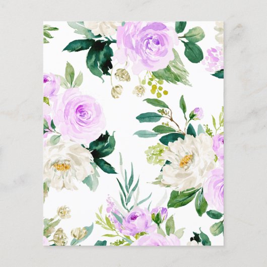 Budget Woodland Animals Baby shower Invitation (Achterkant)