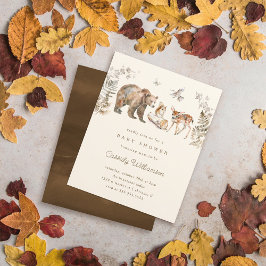 Budget Woodland Forest Animals Baby shower