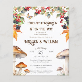 Budget Woodland Toadstool & Mushroom Baby shower