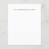 Budget Wreate - Vrolijk Kerstfeest Flyer (Achterkant)