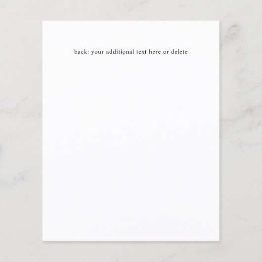 Budget Wreate - Vrolijk Kerstfeest Flyer (Achterkant)