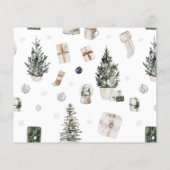 Budget Wreater Monogram 5 Foto Merry Kerstmis (Achterkant)