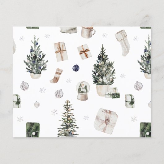 Budget Wreater Monogram 5 Foto Merry Kerstmis (Achterkant)