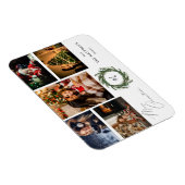 Budget Wreater Monogram 5 Foto Merry Kerstmis Magneet (Rechterzijde)