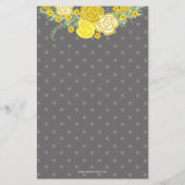 Budget Yellow Umbrella Baby shower (Achterkant)