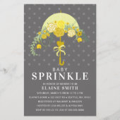 Budget Yellow Umbrella Baby shower (Voorkant)