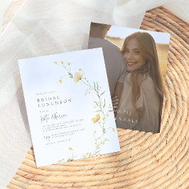 Budget Yellow Wildflower Boho Vrijgezellenfeest Fo