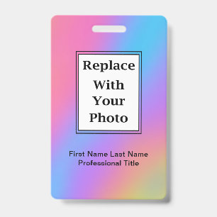 Budget Zakelijke Werknemer Foto ID-Badges Badge