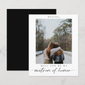 Budget Zal je mijn Matron van de Grafische Foto zi (Voorkant / Achterkant)