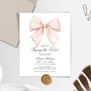 Budget Ze bindt de knoop boog Vrijgezellenfeest