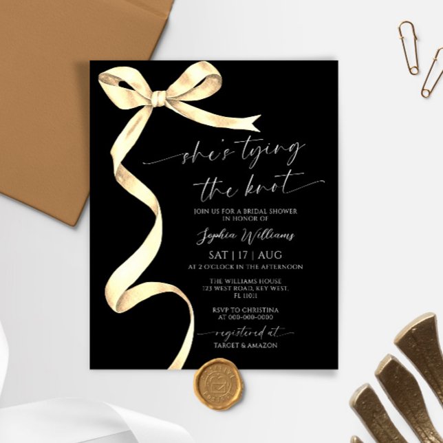 Budget Ze is het binden van de Knot Gold Bow Vrijg (Creator heeft geüpload)