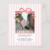 Budget Ze is het draaien van een streep roze boog  (Voorkant)