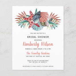 Budget Zee Coral Beach Bridal Shower