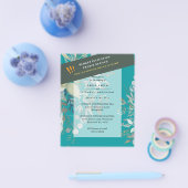 BUDGET Zee Glasgroene Eucalyptus Bladeren Trouwfee Flyer (Enkel)