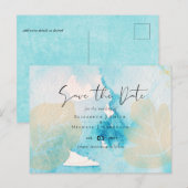 BUDGET Zee Glass Shades Waterverf Weddenschap Briefkaart (Voorkant / Achterkant)