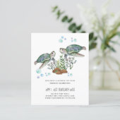 BUDGET Zee Turtles Beach Weddenschap (Staand voorkant)