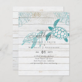 BUDGET Zee Turtles Weddenschappen Moderne Line Art