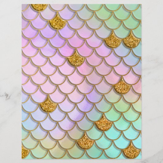 Budget Zeemeermin 1e Verjaardagsfeest Flyer (Achterkant)