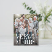 Budget zeer prettige serie kerstfeestdag foto's (Staand voorkant)